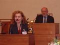Producentka projektu Zuzana Dražilová při představení projektu  Producentka projektu Zuzana Dražilová při představení projektu